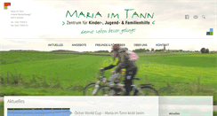 Desktop Screenshot of mariaimtann.de